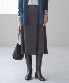 J.PRESS LADIES L 【洗える・吸水速乾】AIRDUROY LIGHT コーデュロイ スカート