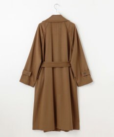 自由区 L 【SHIHOさん着用】Super100sライトビーバーロング コート