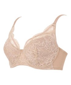 WACOAL ブラジャー フルカップブラ 上胸にフィット 外付けワイヤー ラクなつけごこち 綿混素材(バック) まるみのあるナチュラルシルエット 【EverChic】 レディース BRB284 /ワコール