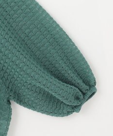 自由区 【カトリエムブーケ】Texture formeバックリボンディテールプルオーバー