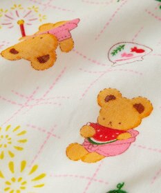 MIKI HOUSE HOT BISCUITS 【ミキハウス】【60-80cm】ミキハウスベア 甚平オール