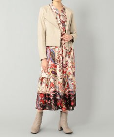 GRACE CONTINENTAL レースアップライダースジャケット