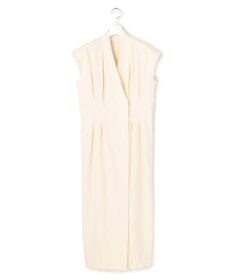 23区 【エステータ】マットクレープジョーゼット ワンピース