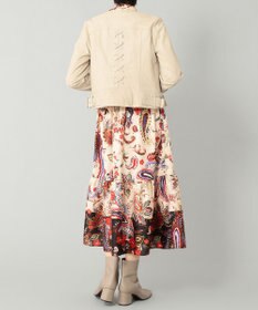 GRACE CONTINENTAL レースアップライダースジャケット