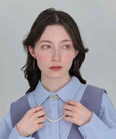 Phoebe ブルーミングロングパールネックレス