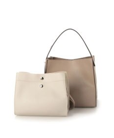 UNBILLION 【テレビ ドラマ着用アイテム】カシュカシュ cachecache / ヒネリハンドルインバッグセットトート