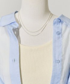 AMERICAN HOLIC 2連ワイドチェーンネックレス