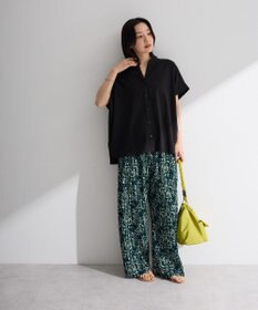 Green Parks 半袖シアースキッパーブラウス