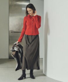 YECCA VECCA サテンフレアスカート