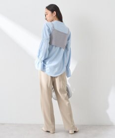 earth music&ecology ＳＥＴ２点パールビスチェ＋シャツ