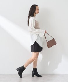 earth music&ecology ＳＥＴ２点パールビスチェ＋シャツ