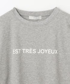 ANY 【汗ジミ防止加工】シルケットスムース半袖ロゴTシャツ