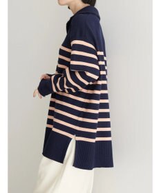 AMERICAN HOLIC バイパチ衿付きニットチュニック