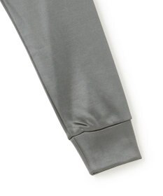 ICB L 【洗える】サテンボンディング クルーネックプルオーバー