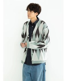 CRAFT STANDARD BOUTIQUE 【男女兼用】アーガイル柄カーディガン2