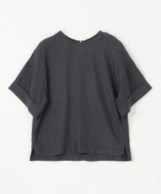 NAVE 【ReNAVE・セットアップ可/洗える/UVケア/接触冷感】フィブリルシャンブレー Tブラウス