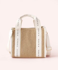 TOCCA 【WEB＆一部店舗限定】DANCING TOCCA SQUARE SUMMER TOTE かごバッグ