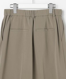 自由区 L 【19号サイズまで展開・カタログ掲載】トリアセダブルクロスワイドストレート パンツ