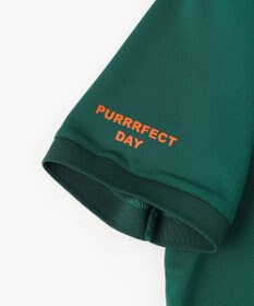 PW CIRCULUS 【WOMEN】【ストレッチ/UVケア】フェイクレイヤード カノコ ポロシャツ ゴルフウェア レディース