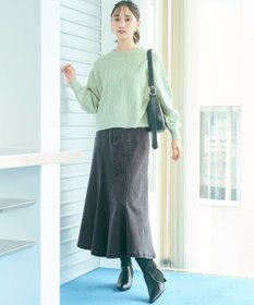 ANY SIS 【23.0~24.5cm】リブポインテッド ブーツ