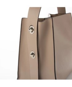 UNBILLION 【テレビ ドラマ着用アイテム】カシュカシュ cachecache / ヒネリハンドルインバッグセットトート