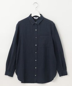 J.PRESS LADIES 【洗える】リネン シャツ
