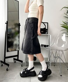 WEGO パテッドクロス厚底サンダル