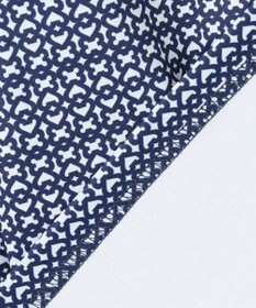 23区GOLF 【MEN】モノグラム総柄長袖ポロシャツ