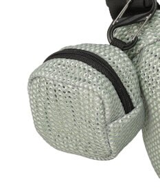 AMERICAN HOLIC 【2点SET】ポーチ付ダブルメッシュウエストポーチ