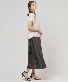 J.PRESS LADIES 【一枚で着映え】シアーエンブロイダリー カットソー