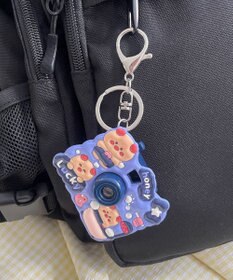 WEGO ぷっくりアニマルトイカメラキーホルダー