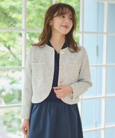 Feroux 【セットアップ対応】ツイード ジャケット