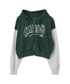 WEGO チアロゴWジップパーカー