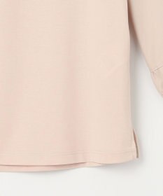 J.PRESS LADIES L コンビジャージー ギャザースリーブ カットソー