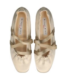 Bridget Birkin ＜3E＞【Bridget Birkin Walk】サテンギャザーウォーキングパンプス