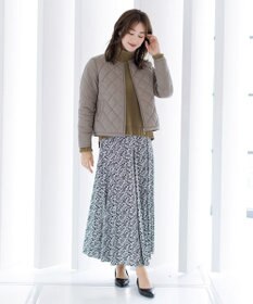 Tiaclasse L コンパクトなシルエットのキルティングショートコート