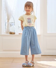 ANY KIDS シャラシャラ ビーズ入り Tシャツ