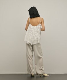 GRACE CONTINENTAL フラワーレースキャミソール