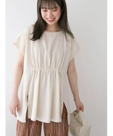 Green Parks 変形ストライプジャガードチュニック