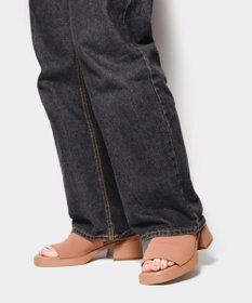 STEVE MADDEN SLIDESTERボリュームソールワンバンドサンダル