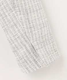 J.PRESS LADIES ファンシーツイード ノーカラー ジャケット
