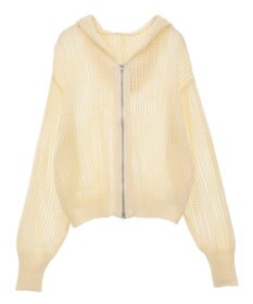 Green Parks メッシュニットパーカー