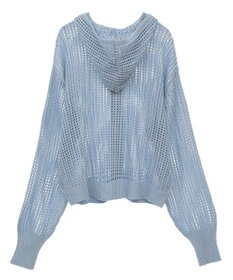 Green Parks メッシュニットパーカー