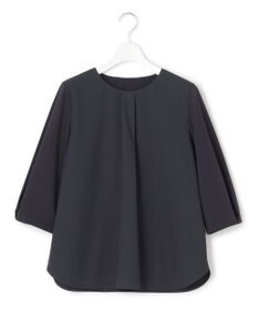23区 【洗える】ブラウスライクジャージー プレーン カットソー