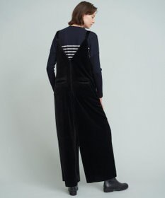 23区 【SACRA】トリアセテートベロア サロペット