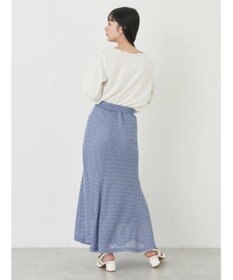 earth music&ecology スカラップブラウス