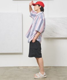 J.PRESS YORK STREET 【UNISEX】ランダムストライプ シャツ