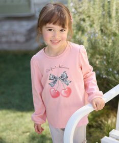 ANY KIDS ガーリーアート 長袖Tシャツ