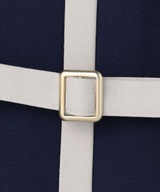 ANY SIS L バイカラー ワンピース