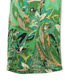 J.PRESS YORK STREET 【WOMEN】プリントリラックスワイドパンツ